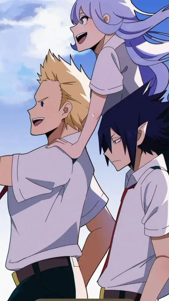 ai character: The big three MHA background