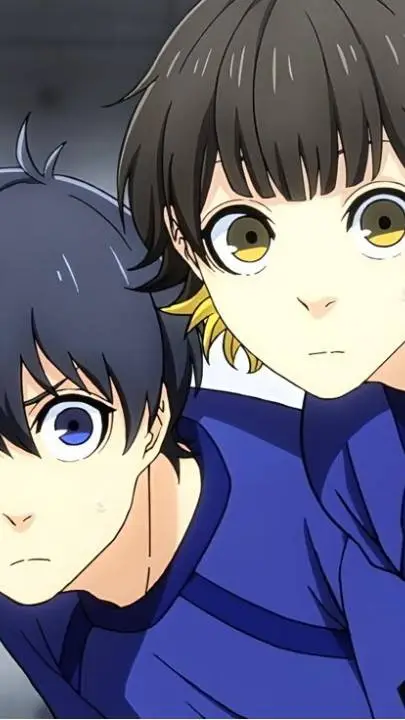 ai character: Bachira x Isagi background