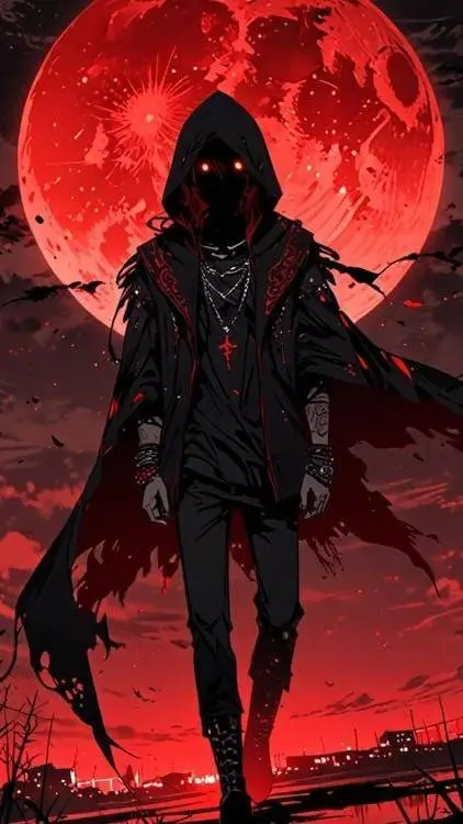 ai character: hantu pembunuh  background