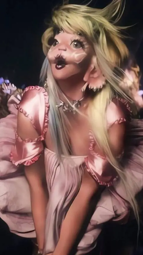 ai character: Melanie Martinez background