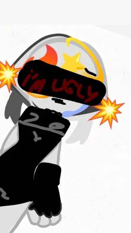 ai character: Flame.. background