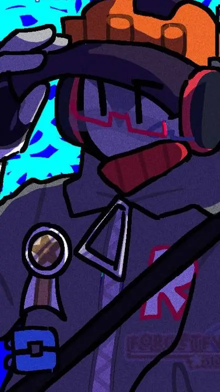 ai character: Builderman :3 background