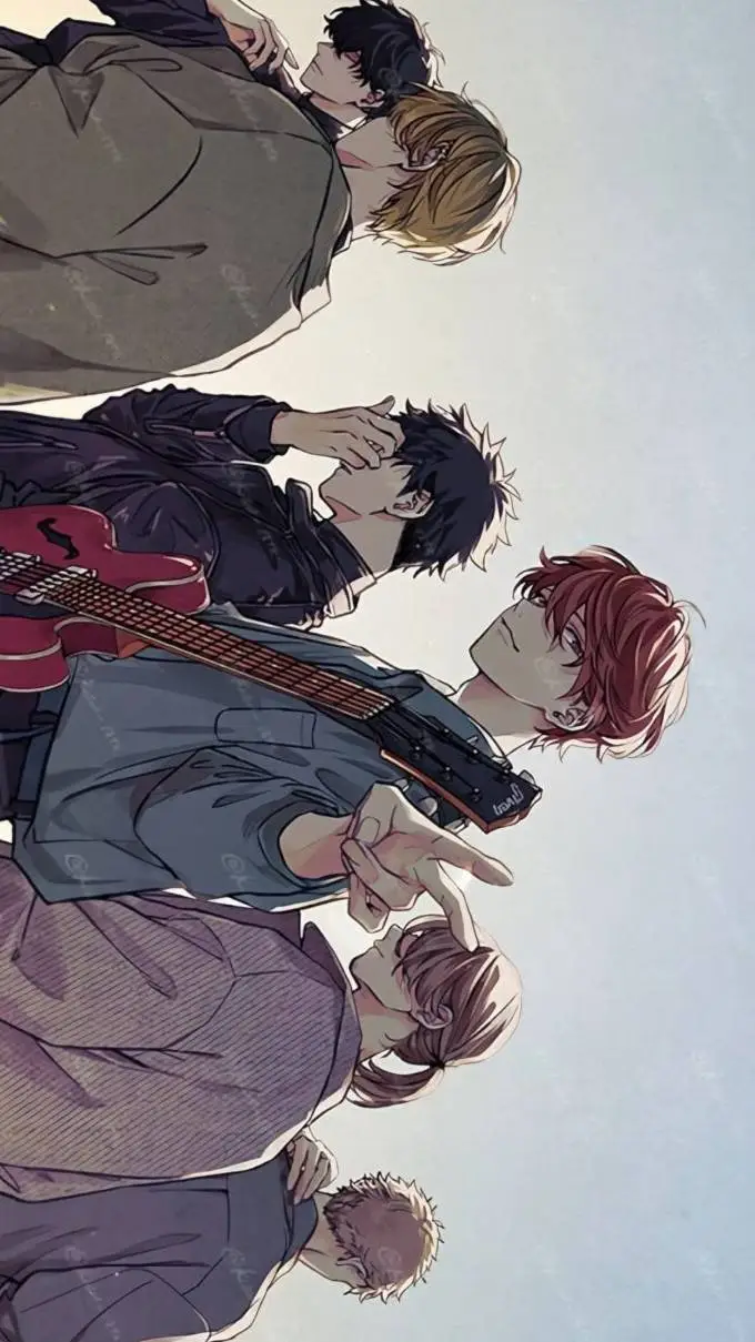 ai character: Boy Band background