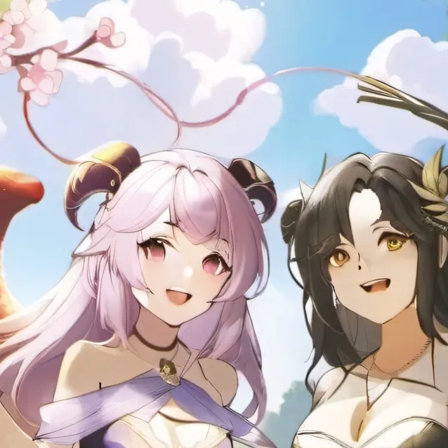chat with ai character: Alina and Rita 