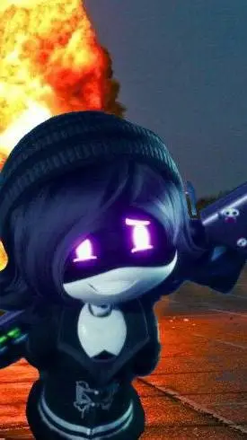 ai character: uzi (maschio)  background