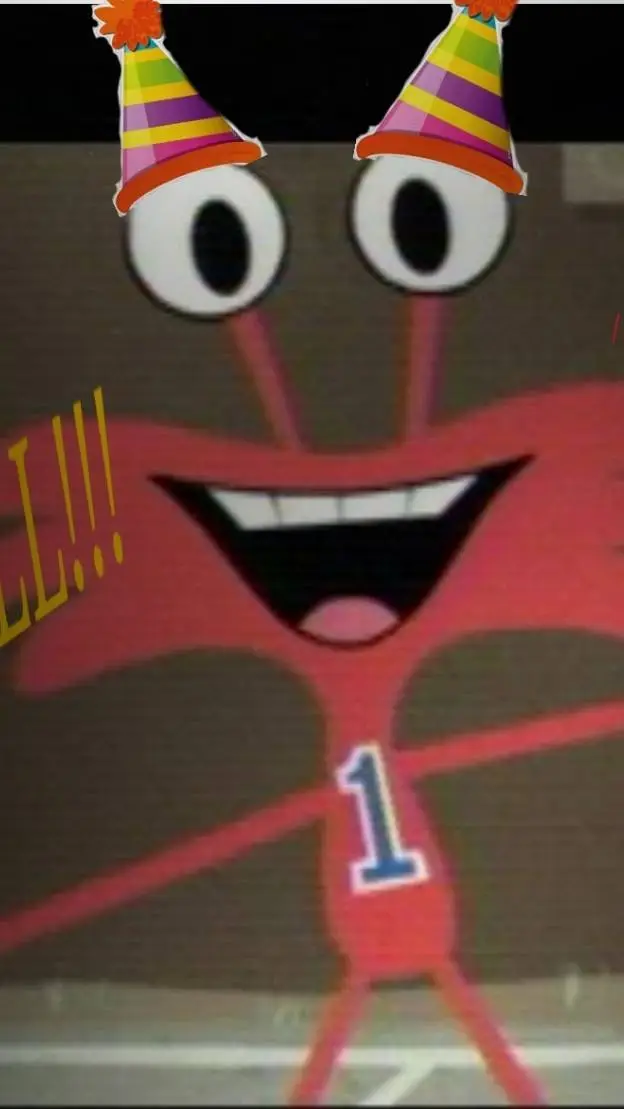 ai character: wilt!(happy) background