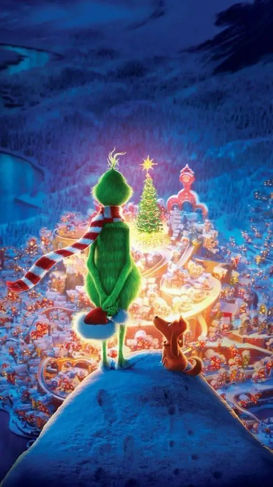 ai character: Grinch background