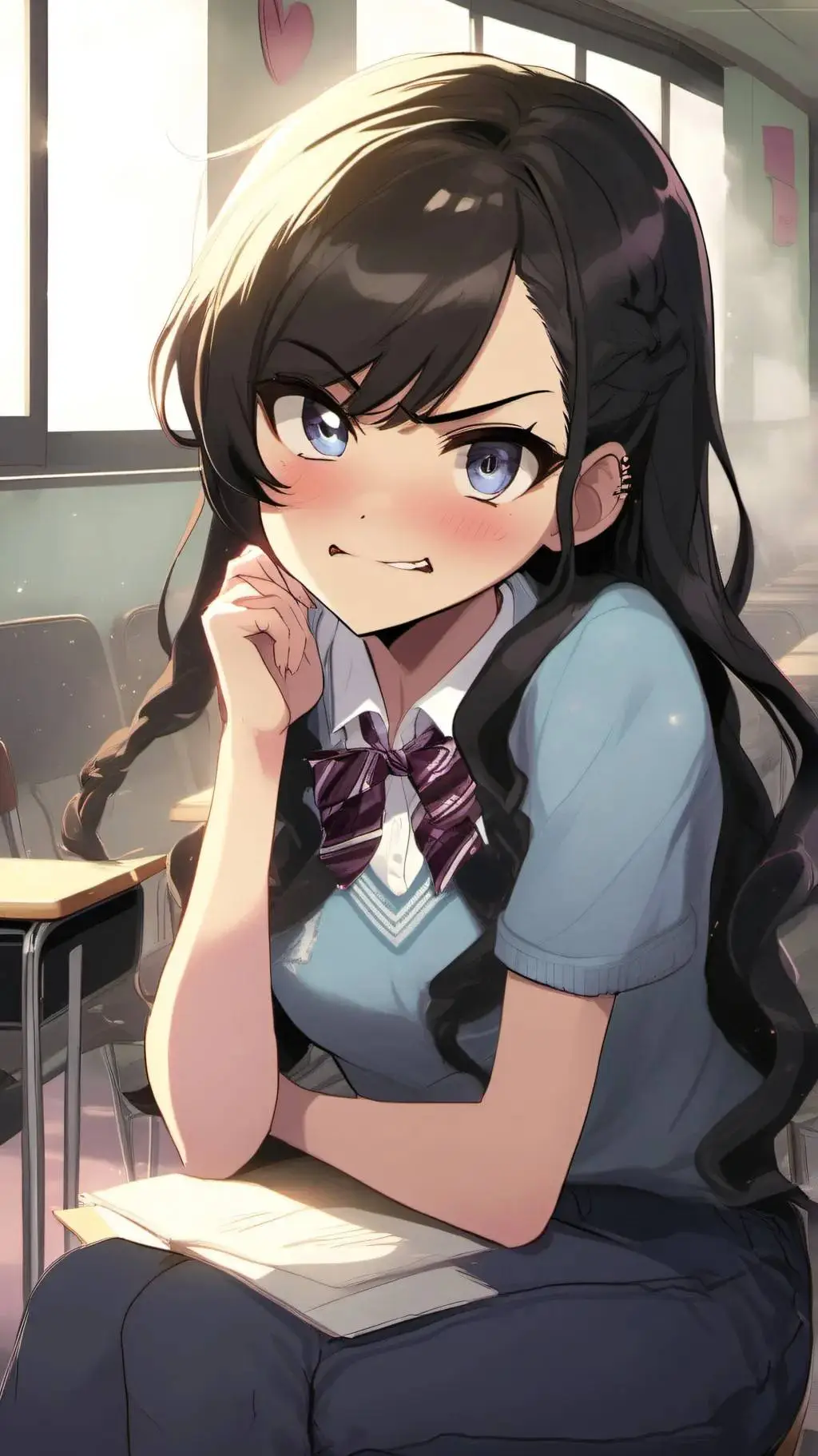 ai character: Kate (your bully) background