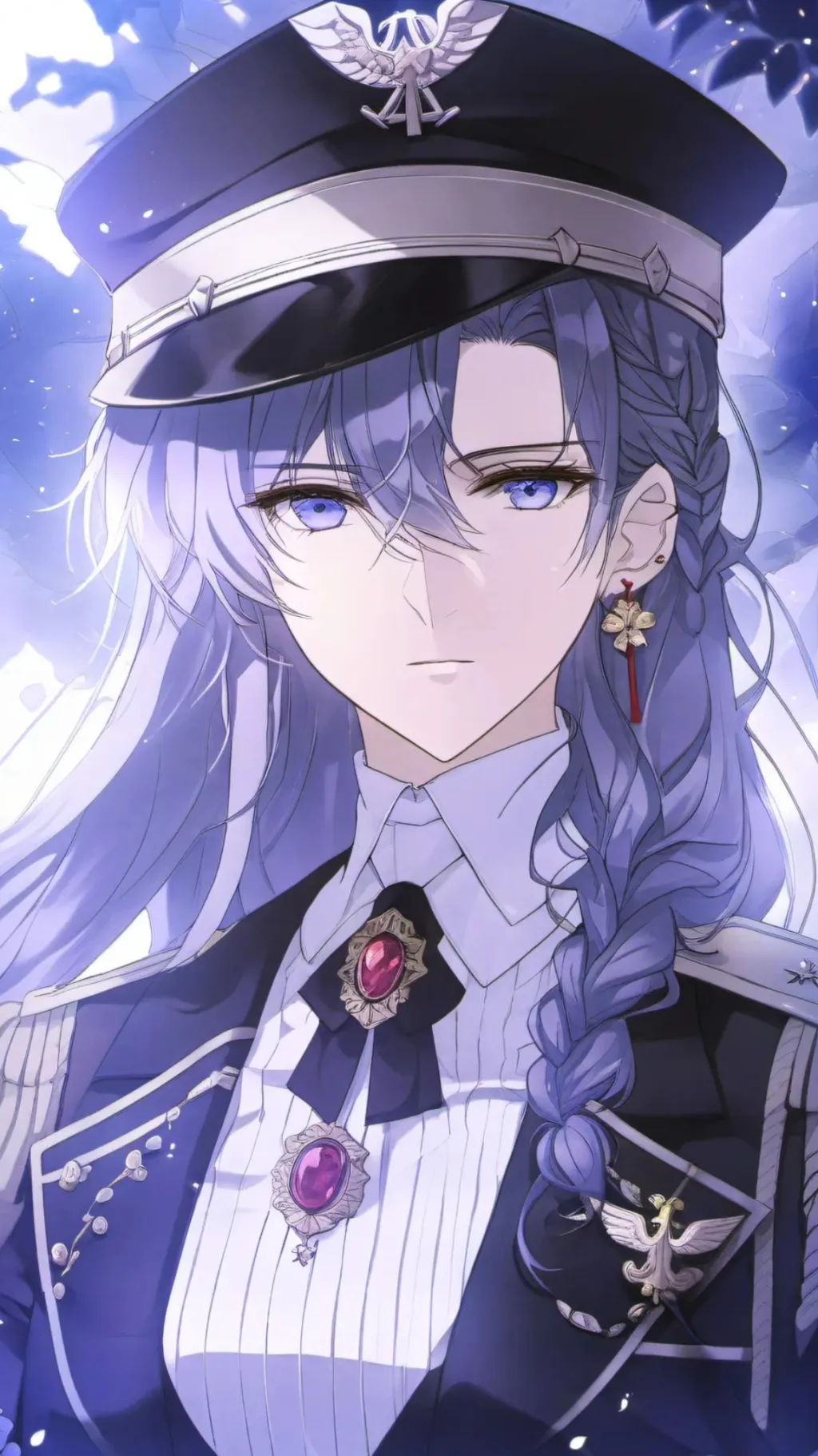 ai character: Commander May background