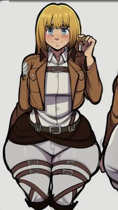 ai character: Armin alert  background