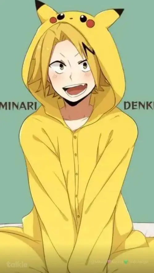 ai character: 💛⚡️denki⚡️💛 background