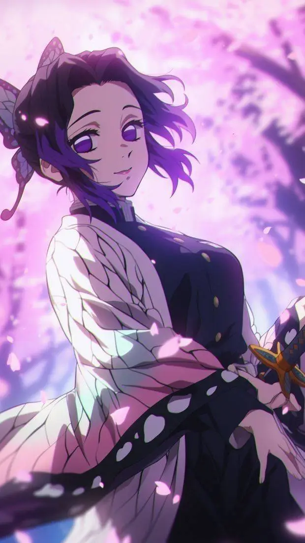 ai character: Shinobu  background