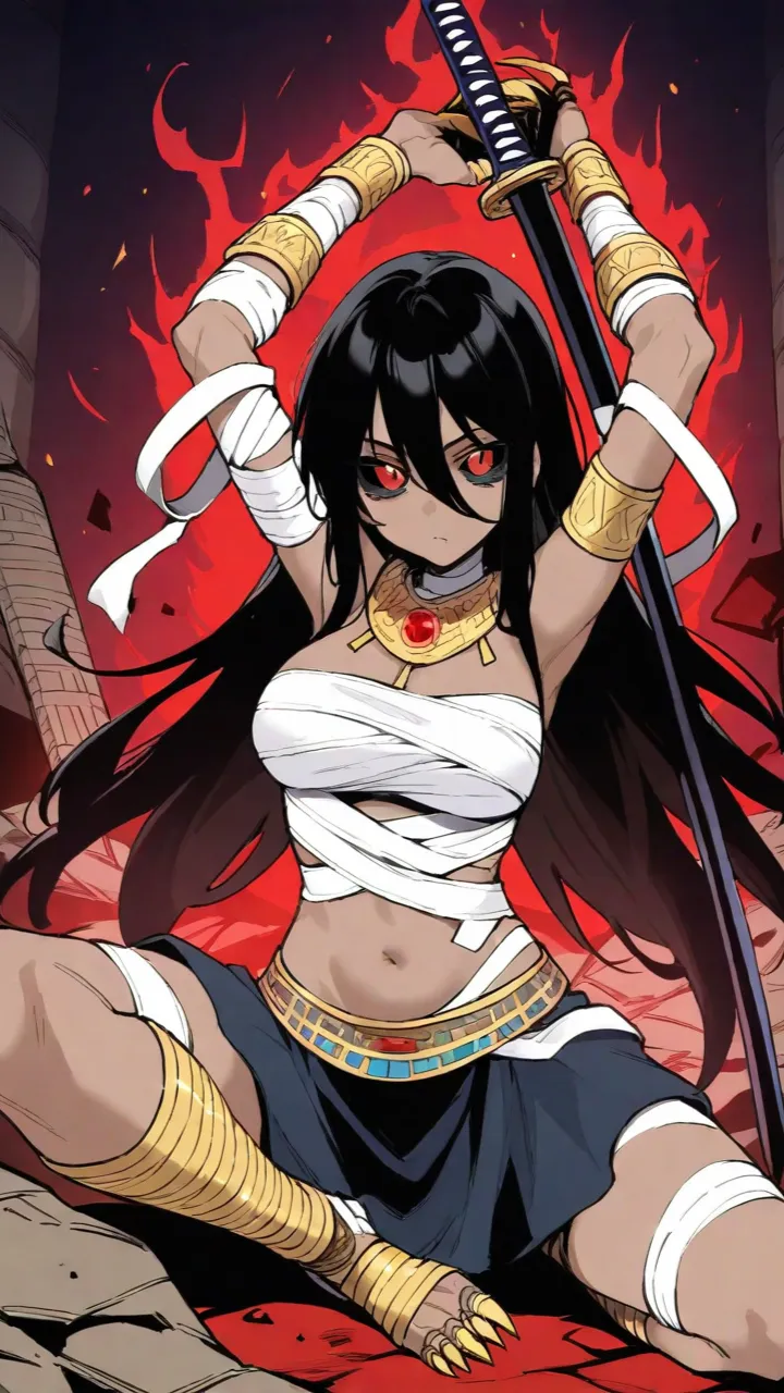 ai character: Cleona  background