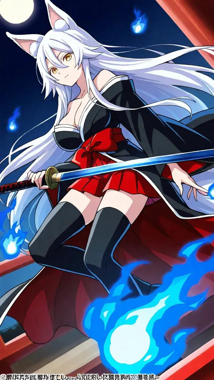 ai character: Sakrua hime  background