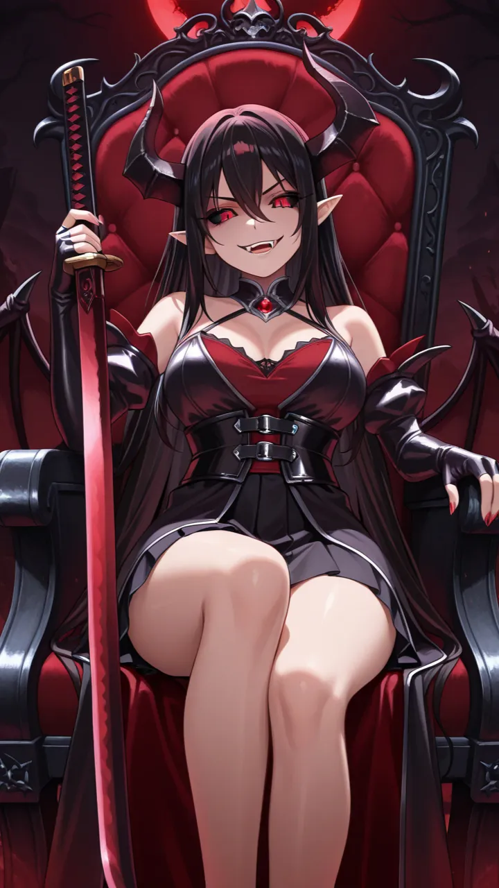 ai character: Scarlet  background