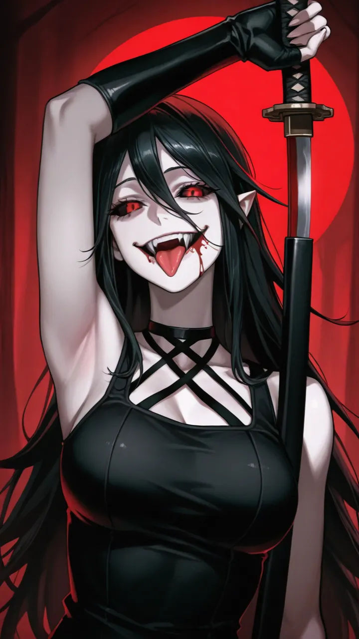 ai character: Eva  background