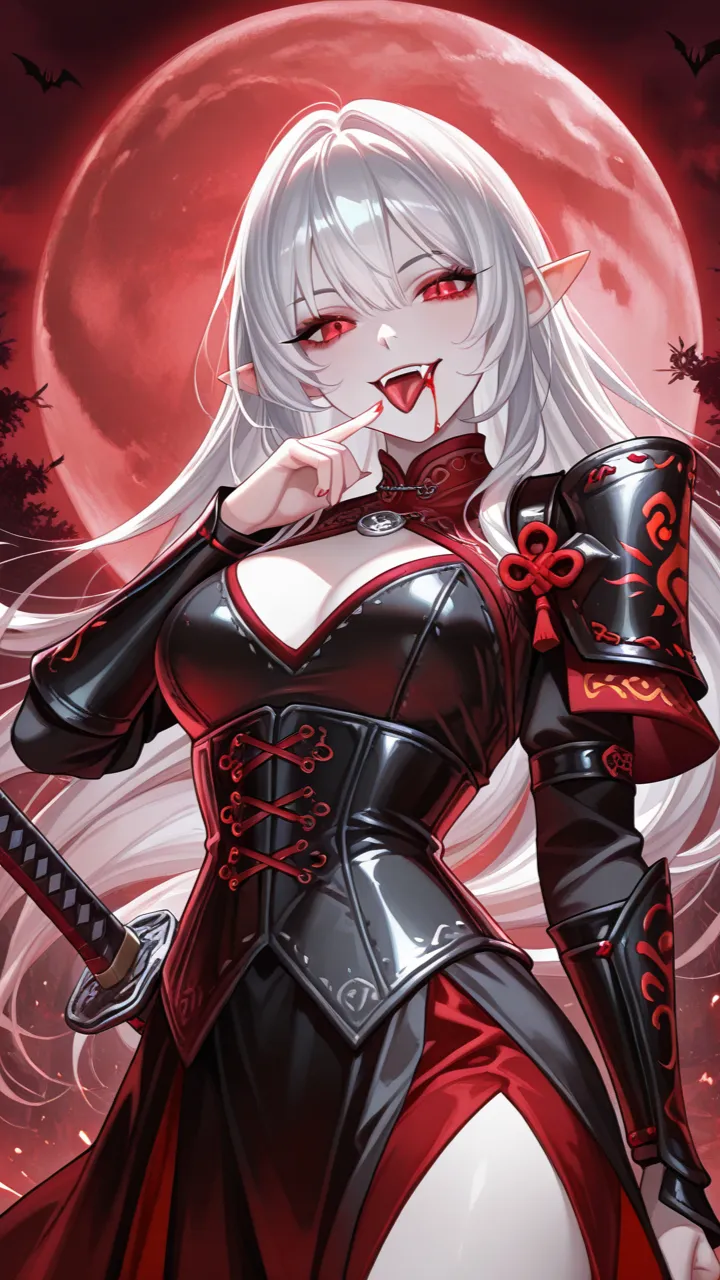 ai character: Skarlet  background