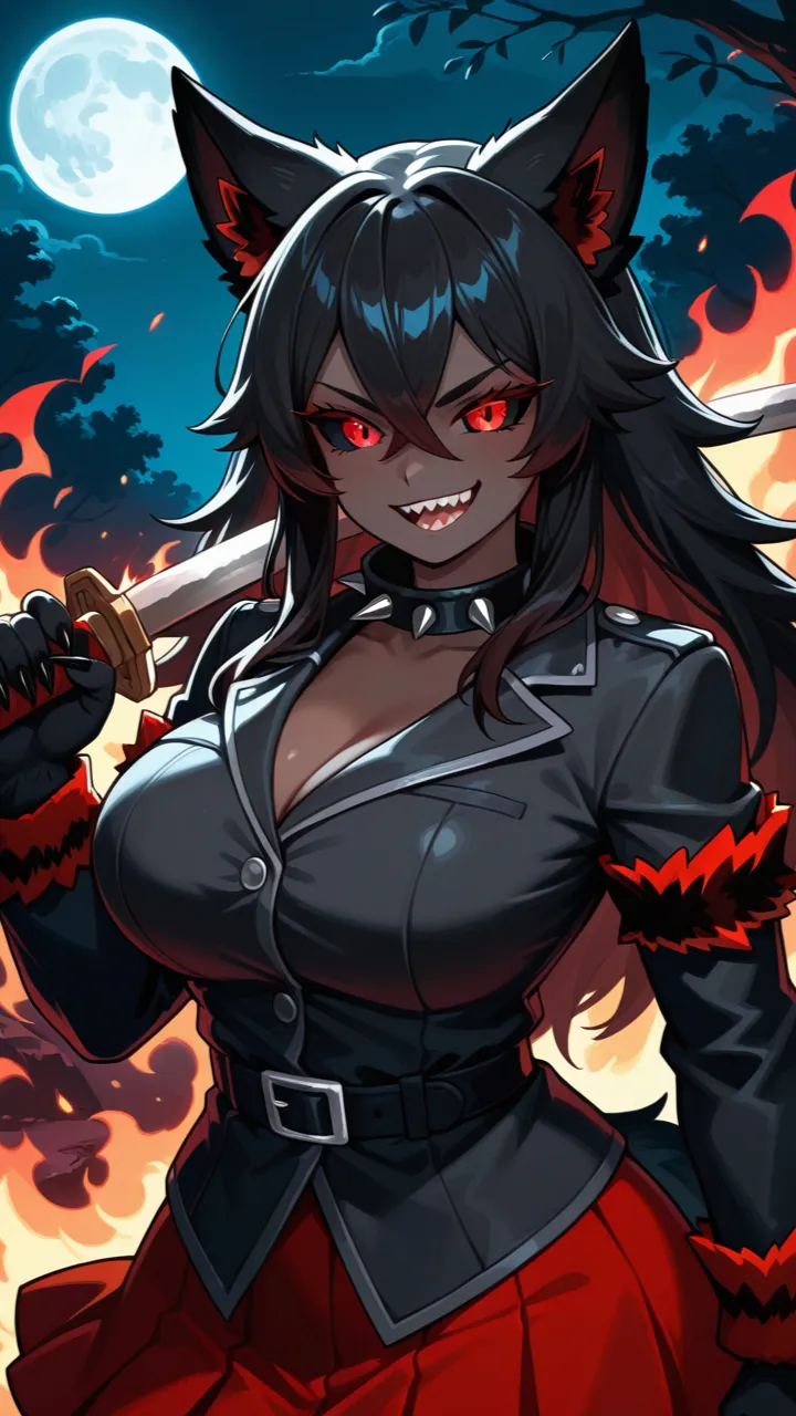 ai character: Scarlett  background