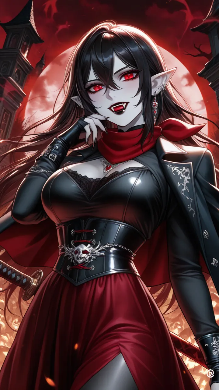 ai character: Lilith Victoria  background