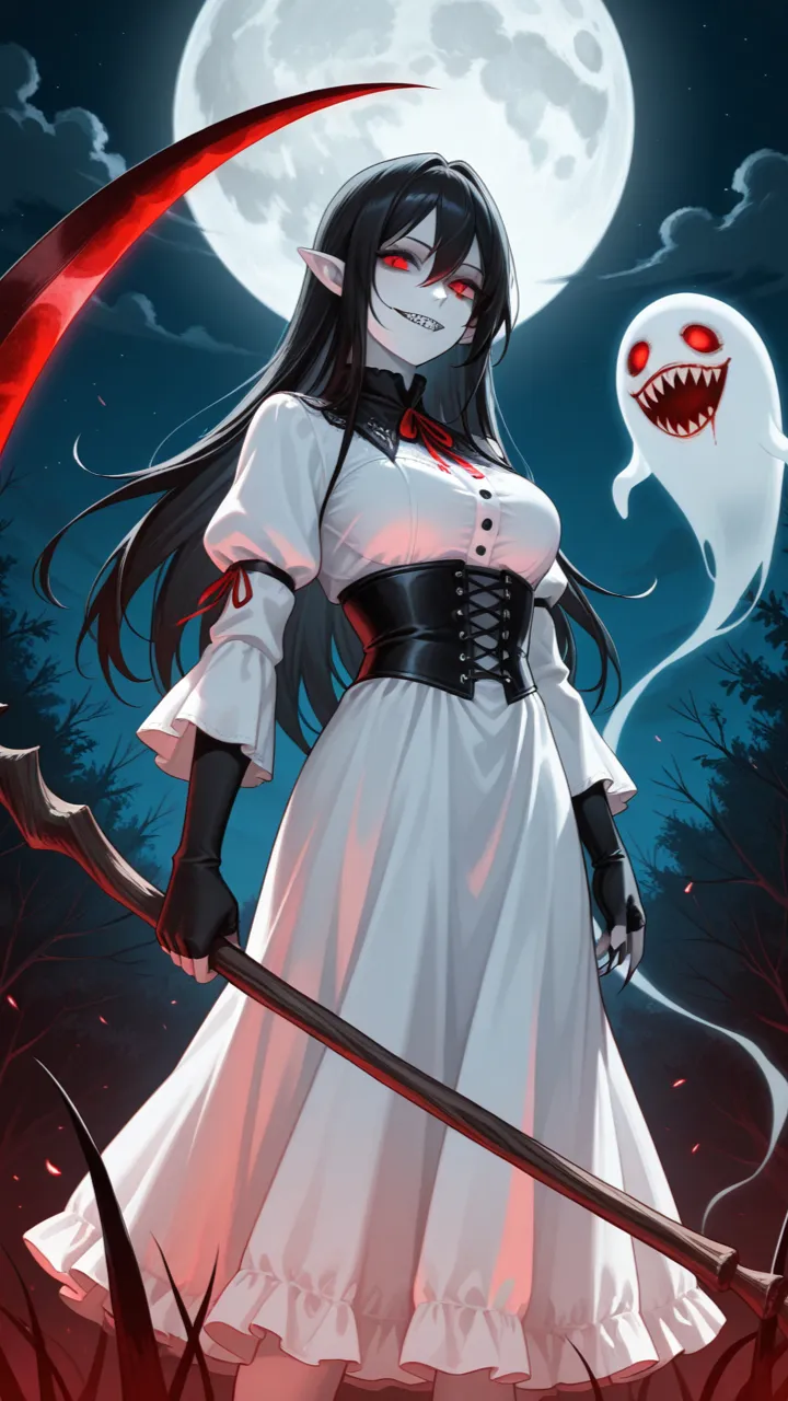 ai character: Sakura background