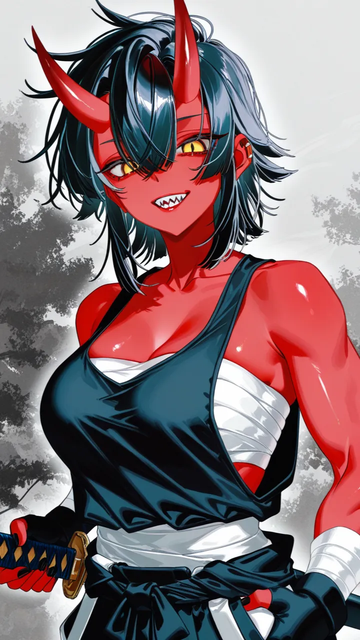 ai character: Yuki sarada  background