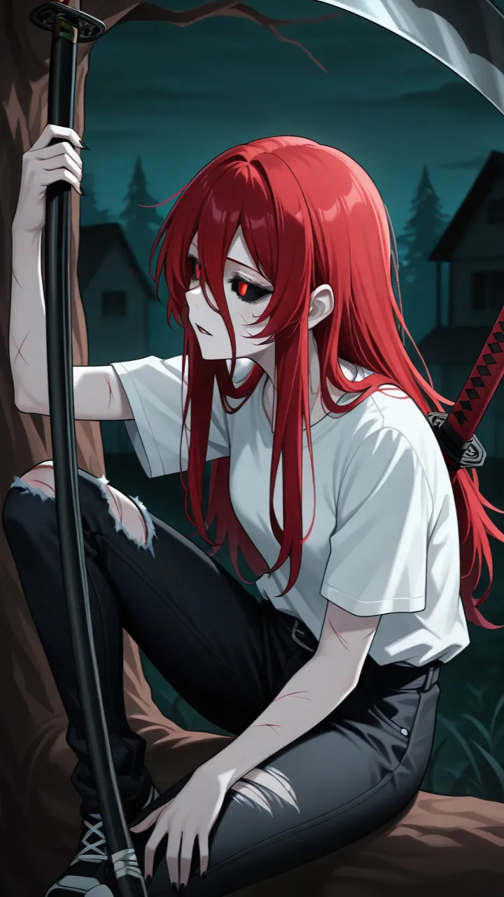 ai character: Zoey the killer  background