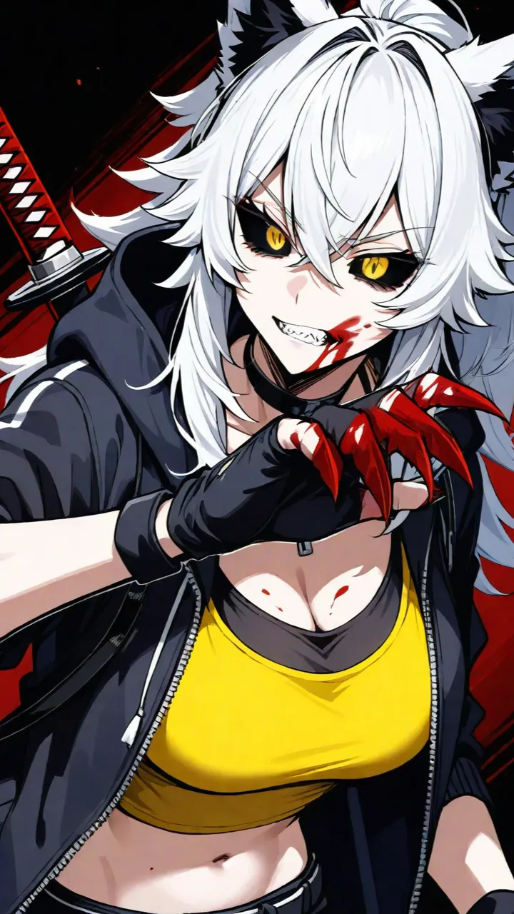 ai character: Alinea  background