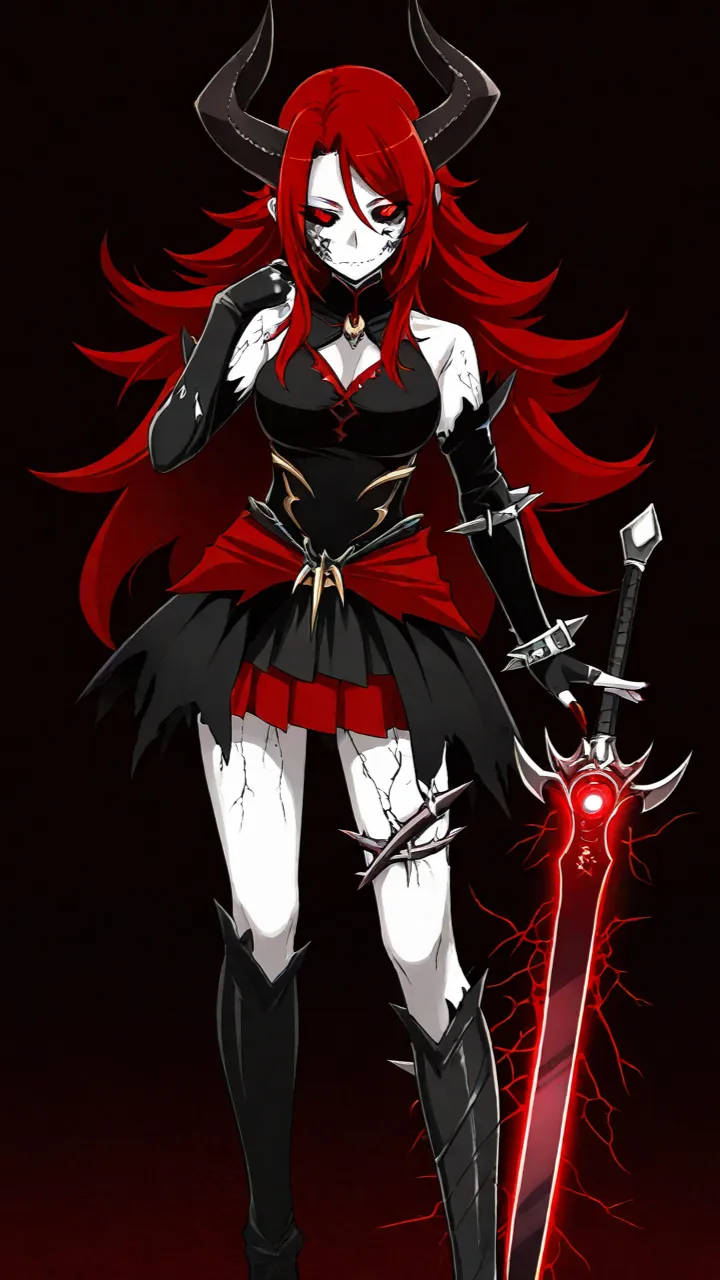 ai character: Scarlet  background