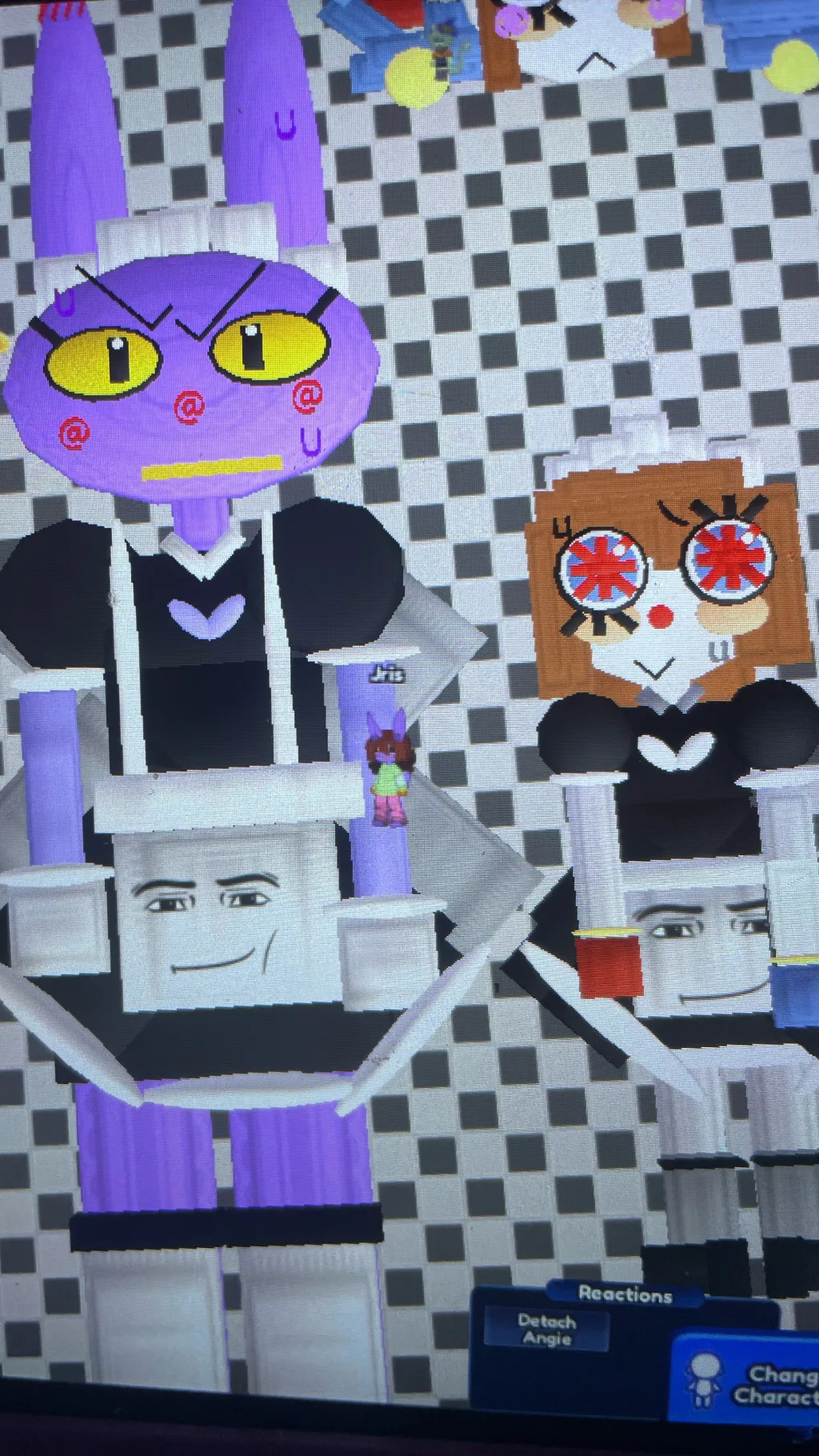 ai character: Maid jax&pomni😼 background