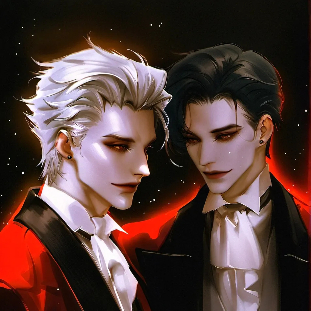 chat with ai character: Two Vampires!? 