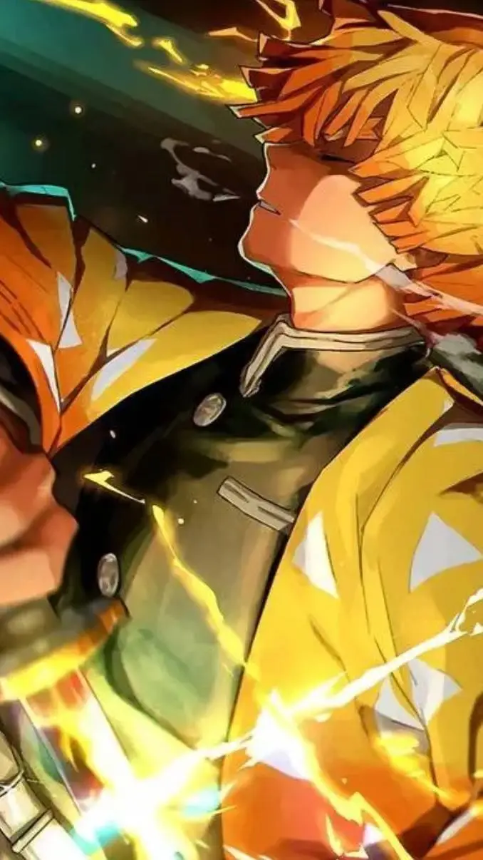 ai character: Zenitsu  background