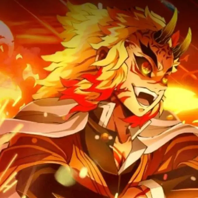 chat with ai character: Rengoku demone