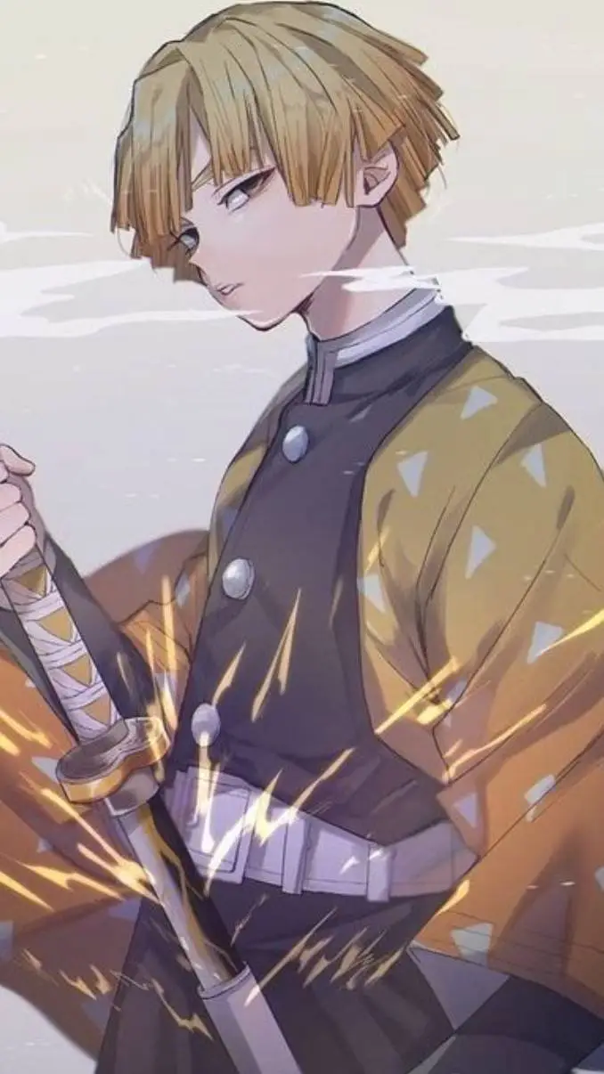 ai character: Zenitsu Agatsuma  background