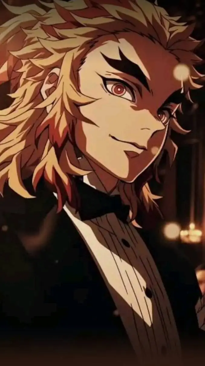 ai character: Rengoku kiojuro  background