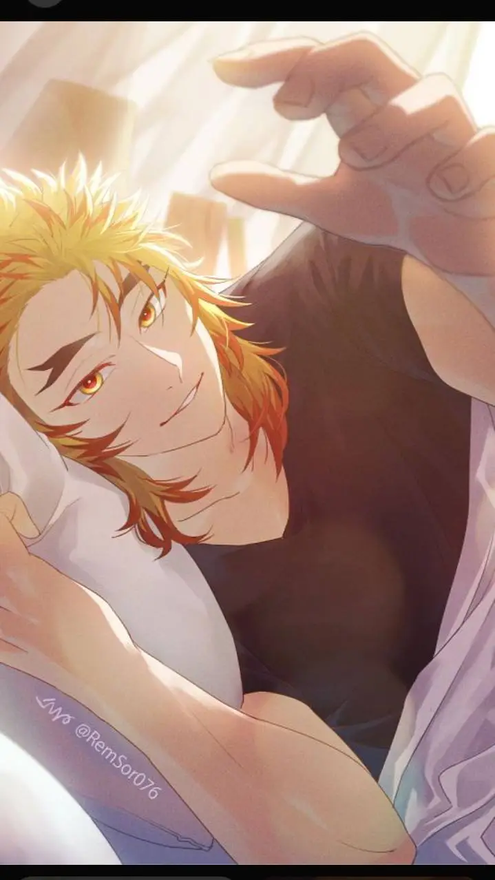 ai character: Rengoku  background