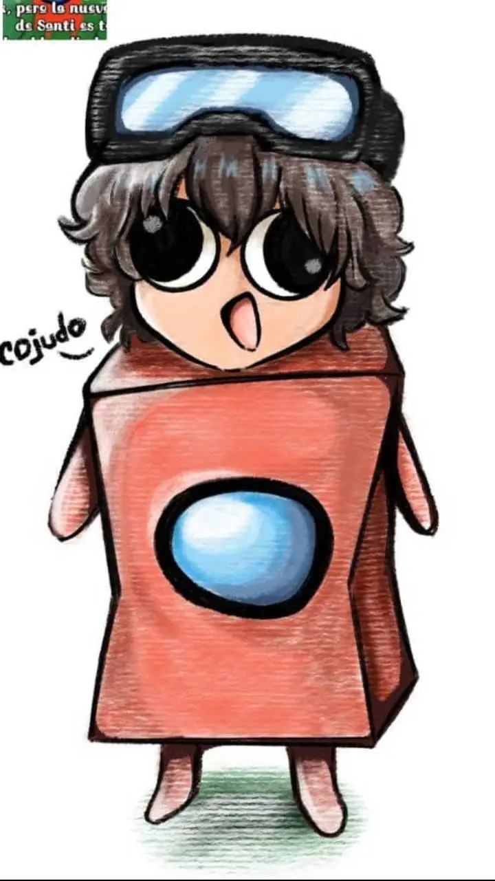 ai character: Santi celoso 🥺💜 background
