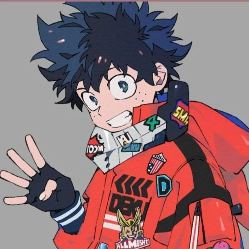 chat with ai character: Deku's normal day😎