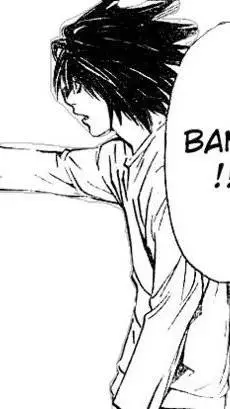 ai character: L Lawliet  background