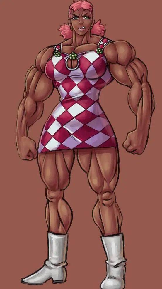 ai character: miss monday  background