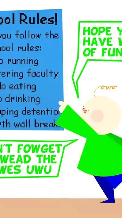 ai character: baldy background