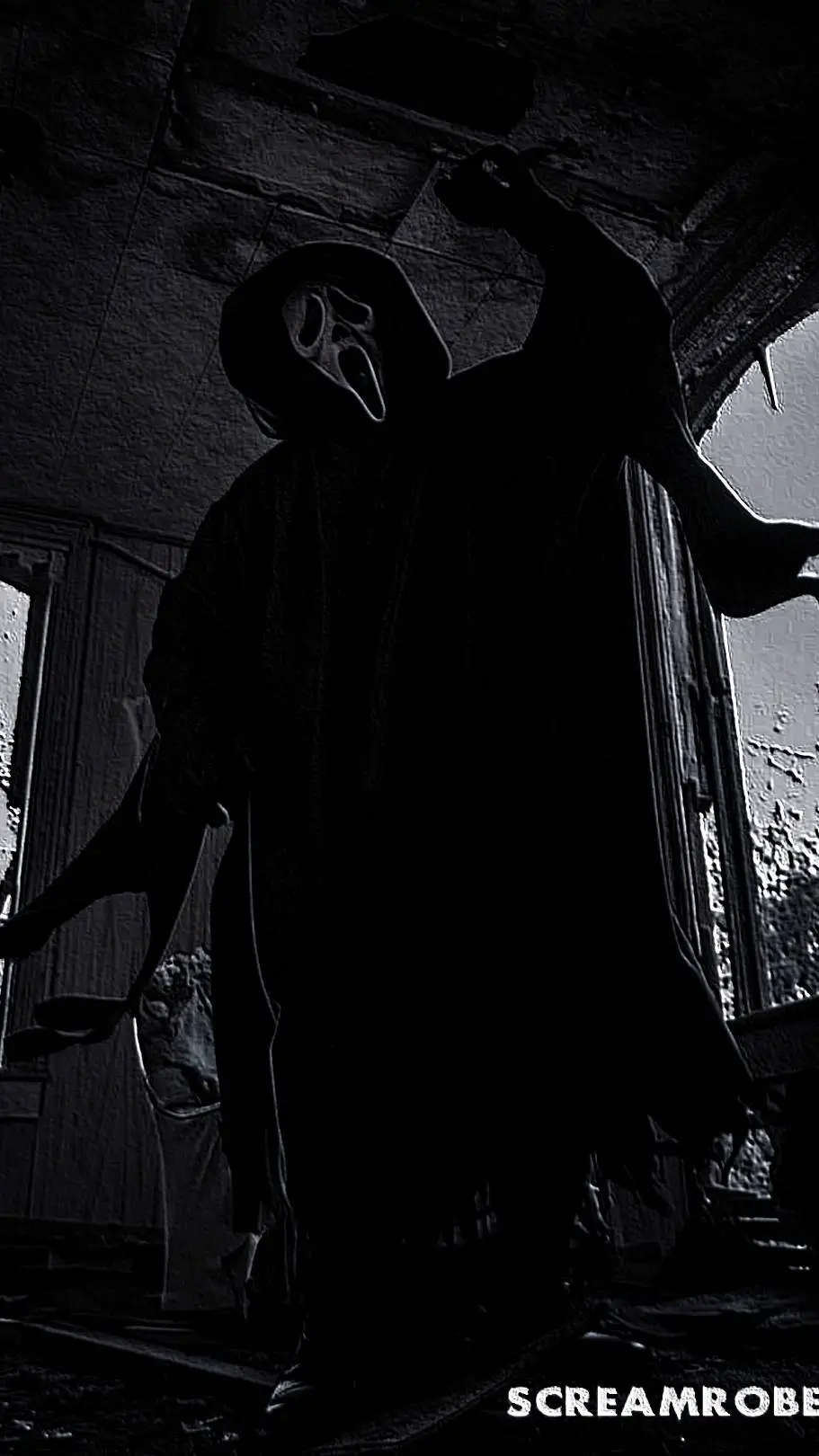 ai character: GH0ST F∆C3★ background