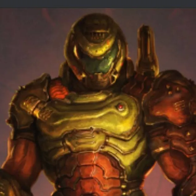 chat with ai character: The DOOM SLAYER