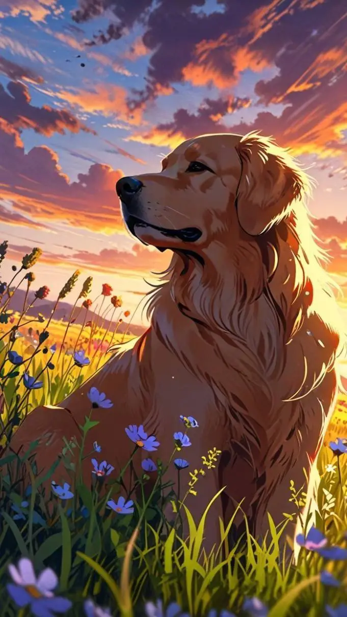 ai character: Perola 🐕 background