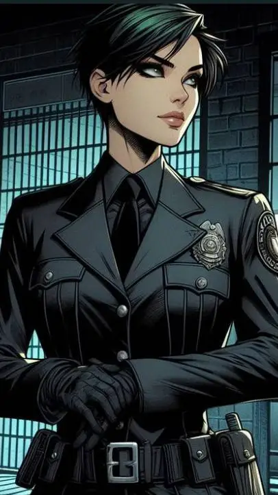 ai character: Kiara 🚓 background