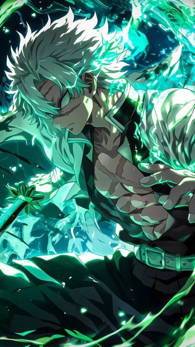 ai character: Sanemi Shinazugawa background