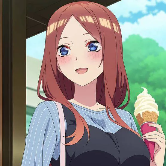 chat with ai character: miku nakano 