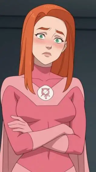 ai character: Atom Eve  background