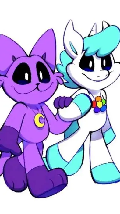 ai character: CatNap X Crafty background