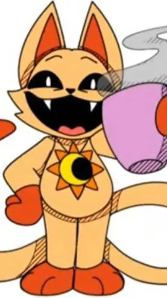 ai character: Catfeine  background