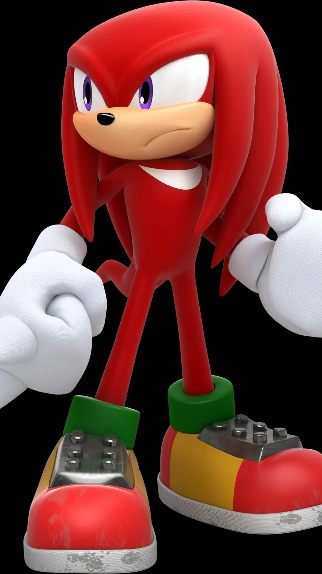 ai character: Knuckles background